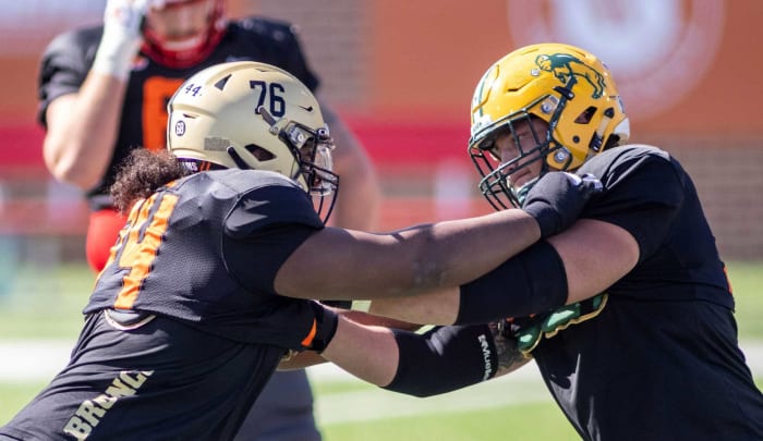 The 25 best players still available in the 2021 NFL Draft - Dillon Radunz, OT, North Dakota State