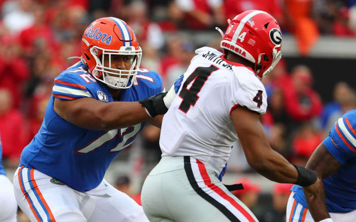 2021 NFL mock draft: The first three rounds - NewsOpener Buffalo Bills: Stone Forsythe, OT, Florida