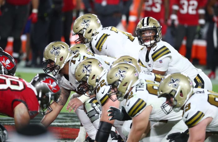 Saints quarterback battle