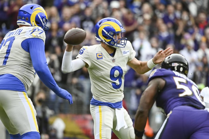 Rams win despite another shaky Stafford showing