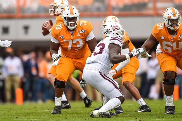 2021 NFL mock draft: The first three rounds - NewsOpener Tennessee Titans: Trey Smith, OG, Tennessee