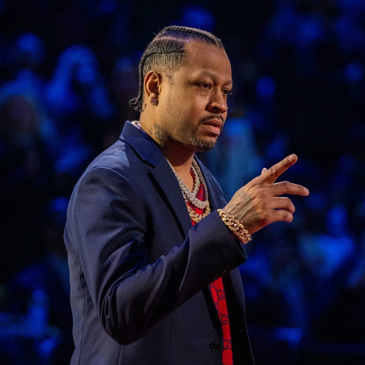 Allen Iverson After Police Stopped Him In His Lamborghini For Breaking The  Law: 