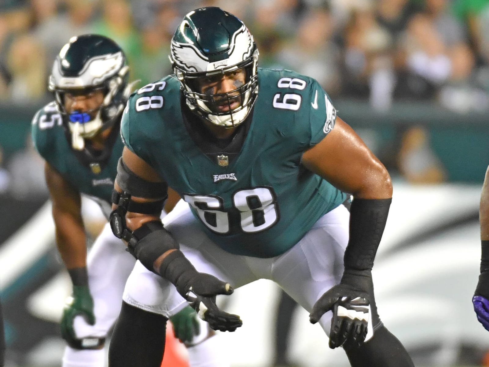 Eagles' Mailata gives OL coach shoutout during 'SNF' intros | Yardbarker