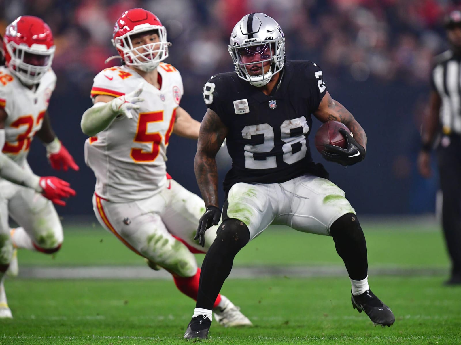 Money saved at QB, RB, will help the Las Vegas Raiders elsewhere