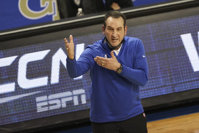 How much longer will these coaching and front office legends stay on the job? 15 Mike Krzyzewski