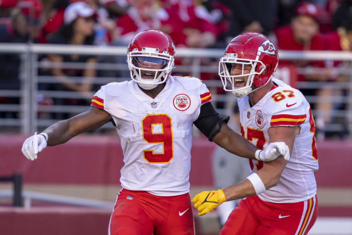 New Chiefs WR corps rounding into form