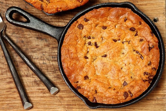Chocolate Chip Skillet Cookie