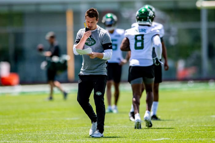 New Coordinator: Mike LaFleur, Jets offensive coordinator