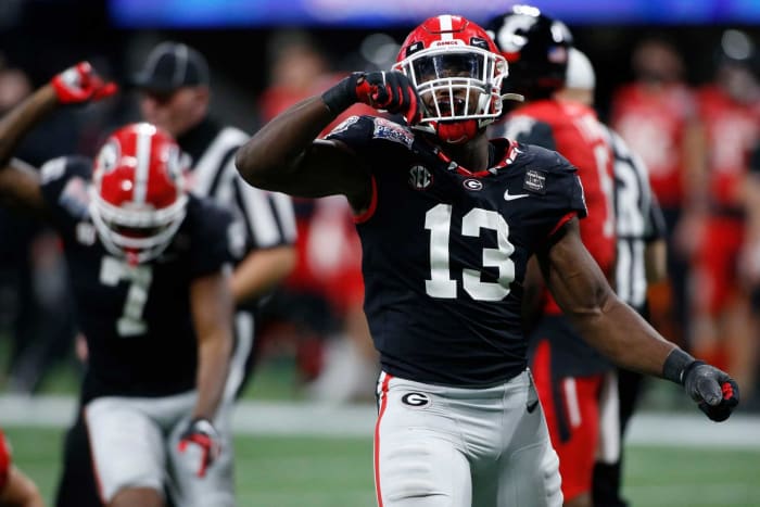The 25 best players still available in the 2021 NFL Draft - Azeez Ojulari, DE, Georgia