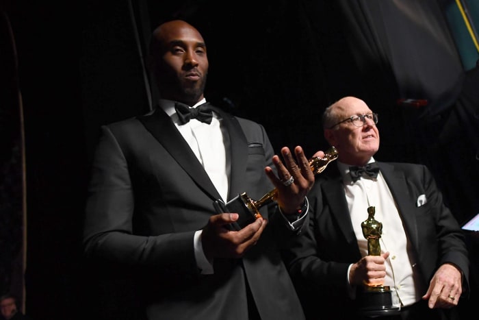 Kobe Bryant's 40 greatest moments - latest sports news Striking gold at the Oscars