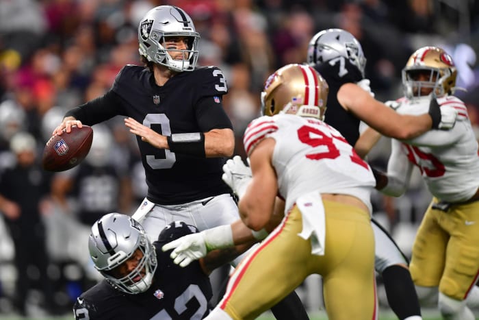 NFL Week 17 grades from across the league 13 Stidham stunner ends strange Raiders week