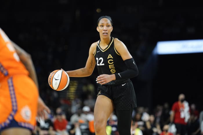 The 25 athletes who outlined 2022 26 Aj'a Wilson