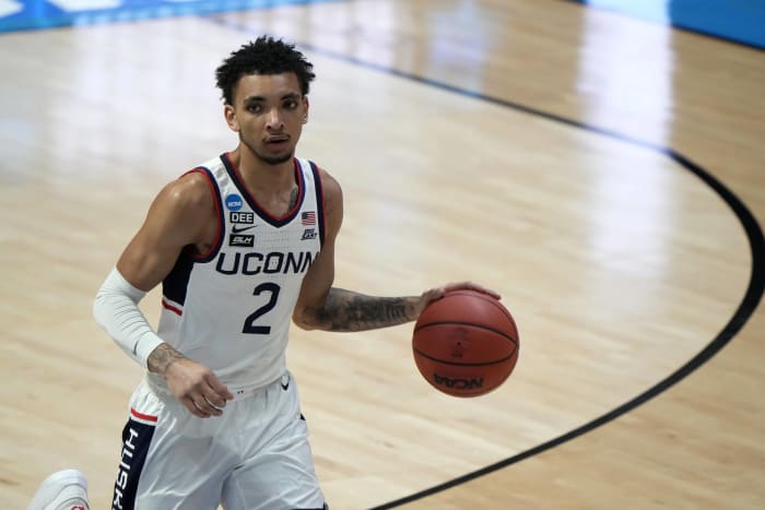 NBA Draft risers and fallers from March Madness - Falling: James Bouknight, UConn