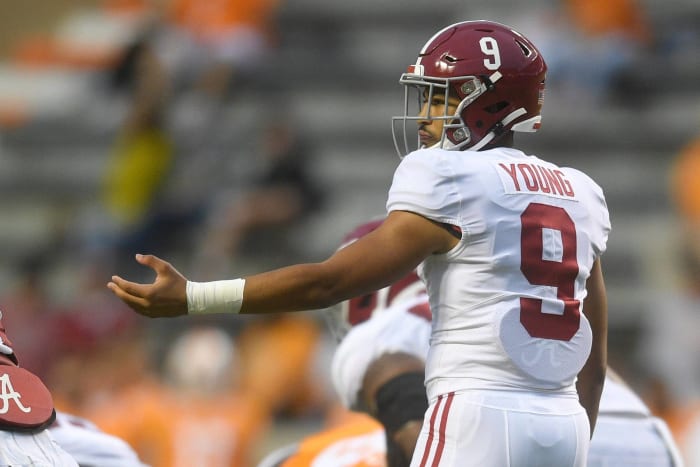 College football Week 1: Picks and preview 11 No. 1 Alabama vs. No. 14 Miami, Fla., Saturday, 3:30 p.m. (at Atlanta), ABC