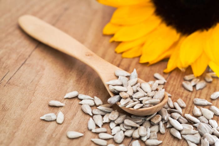 Sun-flower seeds