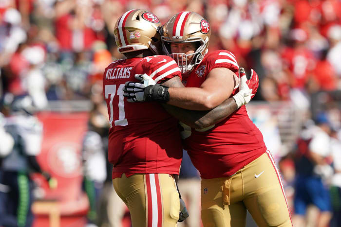San Francisco 49ers, center