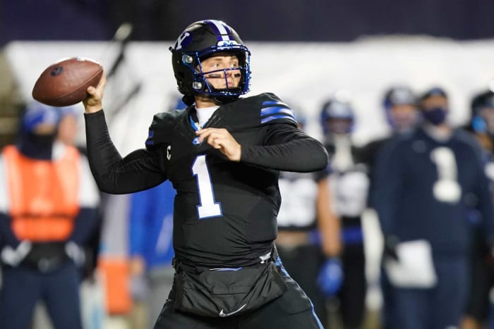 2021 NFL Draft prospects and their league comps - NewsOpener BYU QB Zach Wilson | Comp: Carson Wentz