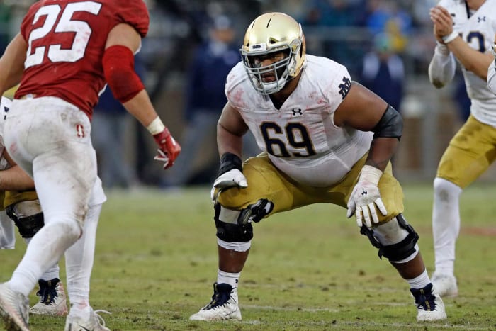 2021 NFL mock draft: The first three rounds - NewsOpener Minnesota Vikings (via Ravens): Aaron Banks, OG, Notre Dame