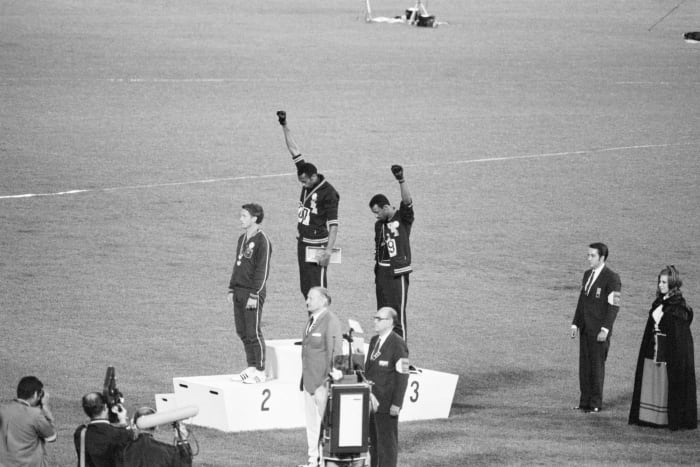 Fists of protest (1968)