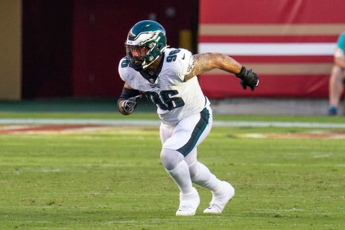 NFL players playing for their next contract in 2021 - latest sports news Derek Barnett, DE, Eagles