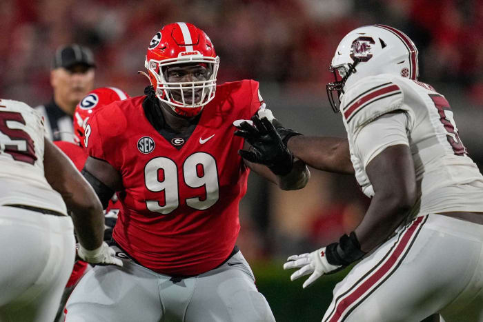 Miami Dolphins (via 49ers): Jordan Davis, DT, Georgia