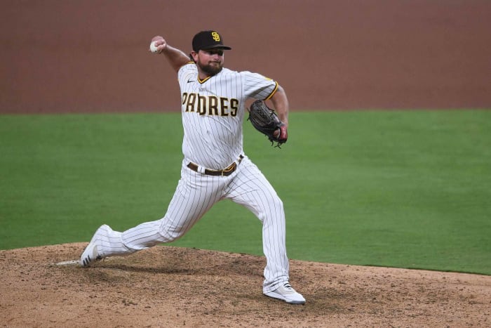 Kirby Yates, RP, Azulejos