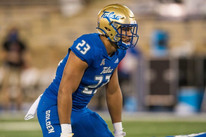 X-factors from the 2021 NFL Draft who were overlooked in college - NewsOpener Zaven Collins, OLB, Tulsa