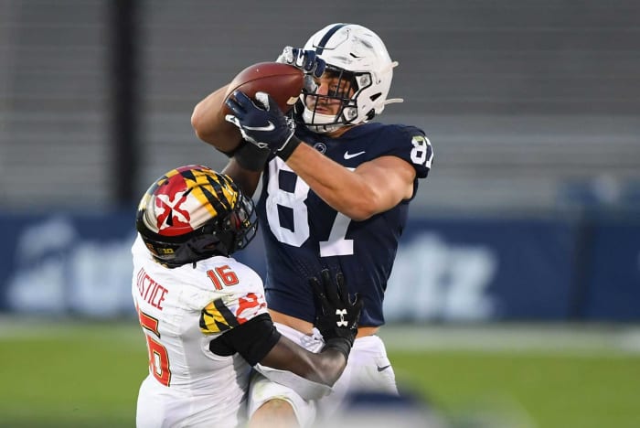 The 25 best players still available in the 2021 NFL Draft - Pat Freiermuth, TE, Penn State