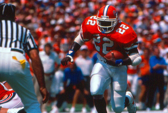 Sets records at Florida as junior