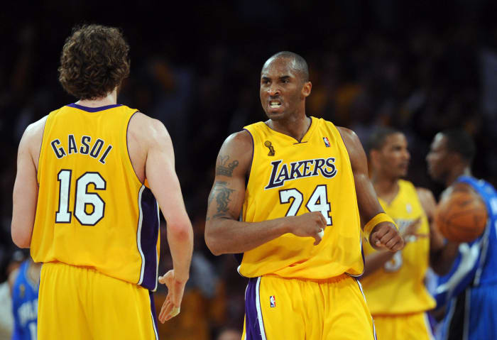 Kobe Bryant's 40 greatest moments - latest sports news 40-8-8 vs. Magic, Game 1, 2009 NBA Finals