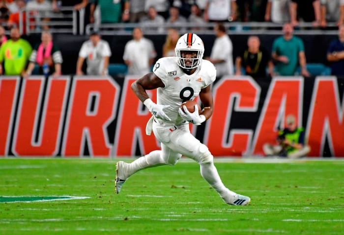2021 NFL mock draft: The first three rounds - NewsOpener Philadelphia Eagles (via Colts): Brevin Jordan, TE, Miami (FL)
