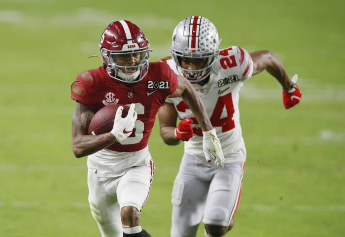 2021 NFL mock draft: The first three rounds - NewsOpener Carolina Panthers: DeVonta Smith, WR, Alabama