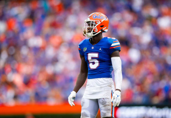 Philadelphia Eagles (via Colts): Kaiir Elam, CB, Florida