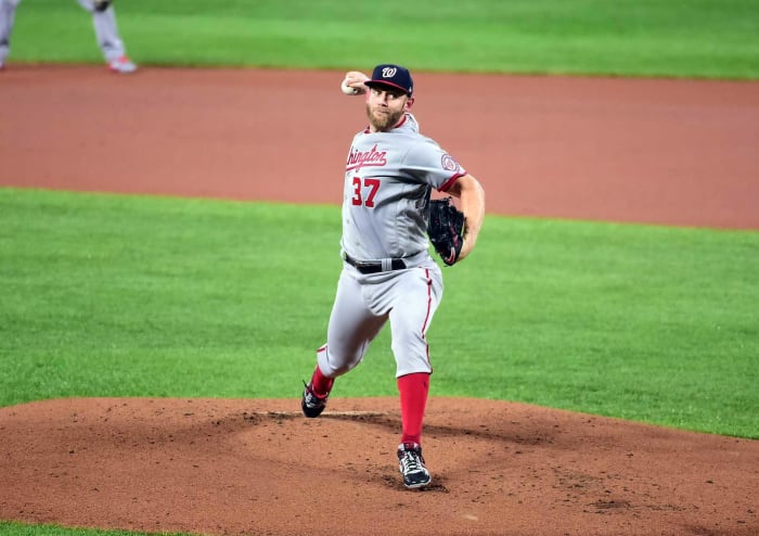 Jugador de regreso de la Liga Nacional: Stephen Strasburg, SP, Nacionales