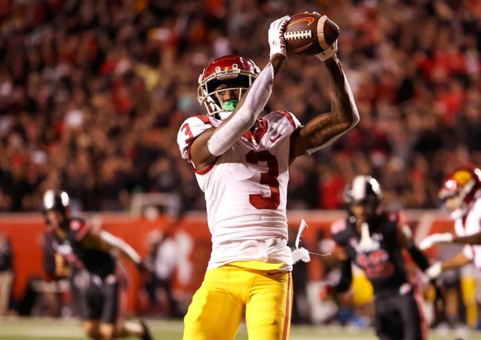 First-round NFL mock draft: Four QBs in the top 10 - latest sports news Los Angeles Chargers: Jordan Addison, WR, USC