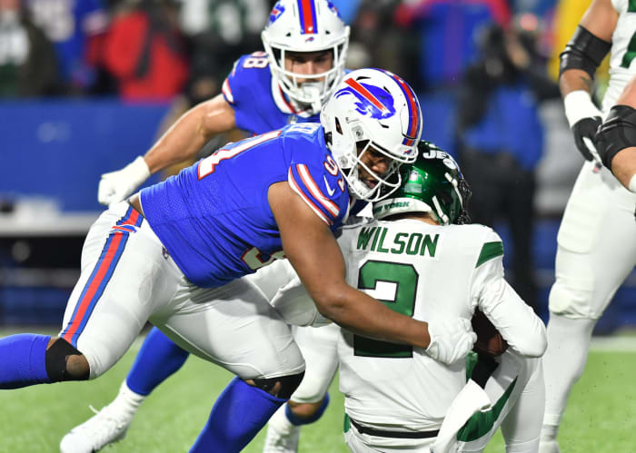 Sack binge ensures Bills will host Patriots