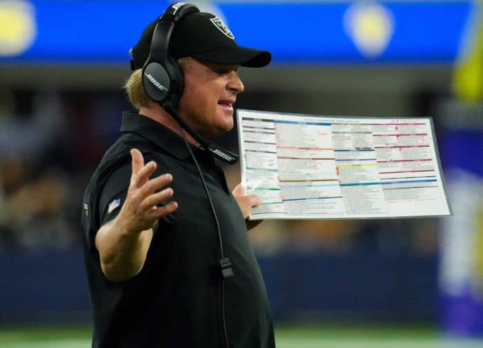 Jon Gruden, Raiders head coach