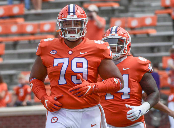 NFL mock draft: The first two rounds - NewsOpener Washington Football Team: Jackson Carman, OL, Clemson