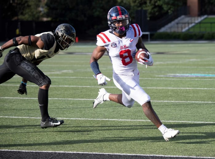 The 25 best players still available in the 2021 NFL Draft - Elijah Moore, WR, Ole Miss