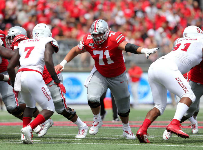 2021 NFL mock draft: The first three rounds - NewsOpener Las Vegas Raiders: Josh Myers, OC, Ohio State
