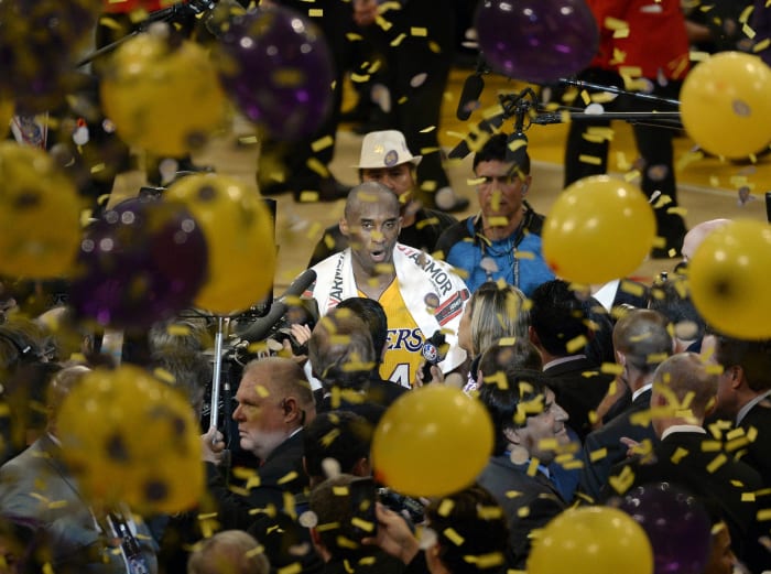 Kobe Bryant's 40 greatest moments - latest sports news 60 vs. Utah in his final game
