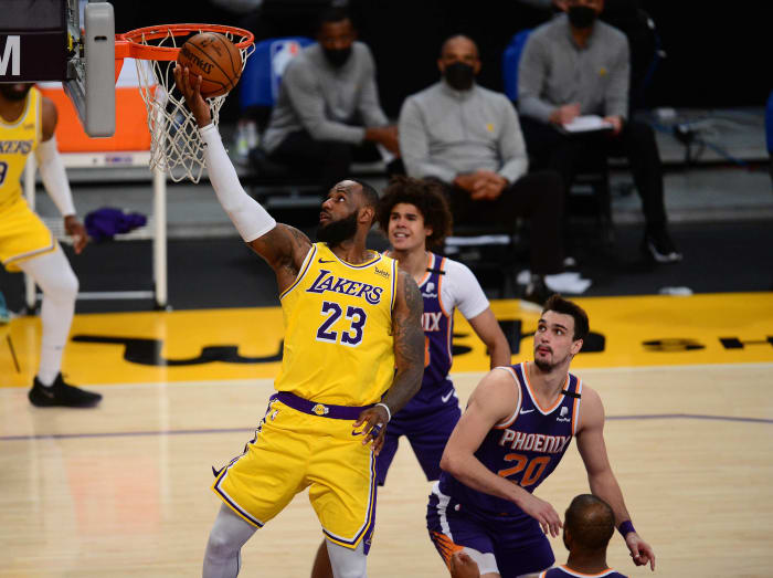 2) Most Valuable Player: LeBron James, LA Lakers