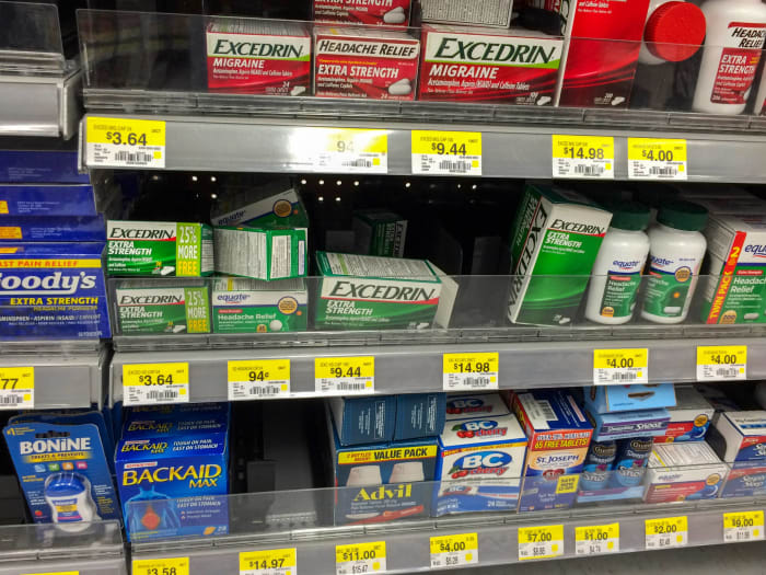 OTC pain relievers