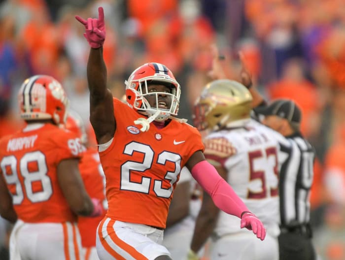 Draft simulado de la NFL de primera ronda de 2022 29 Titanes de Tennessee: Andrew Booth, CB, Clemson