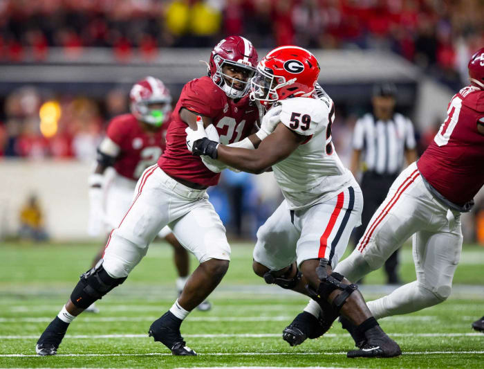 First-round NFL mock draft: Four QBs in the top 10 - latest sports news Seattle Seahawks: Broderick Jones, OT, Georgia