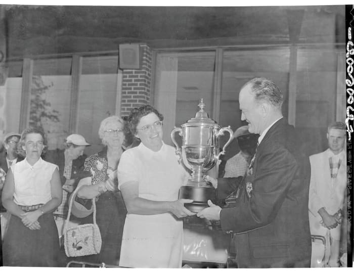 The top 25 moments in Women's U.S. Open golf history 5 Uruguay's Crocker makes U.S. Open history (1955)
