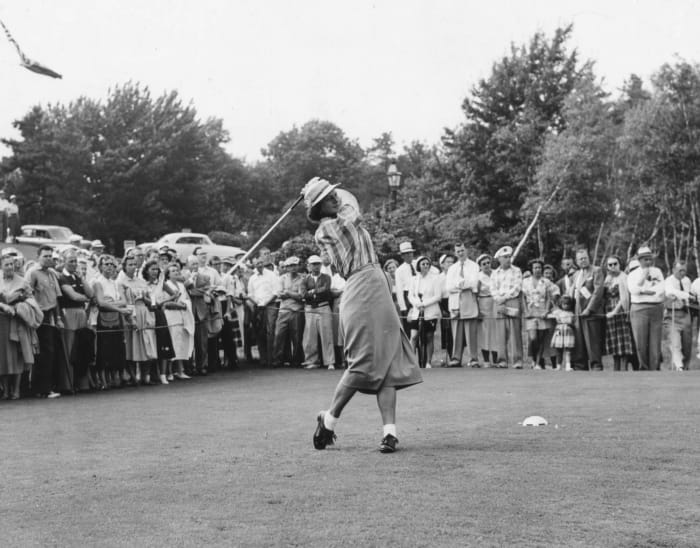 The top 25 moments in Women's U.S. Open golf history 4 Babe's triumphant return (1954)