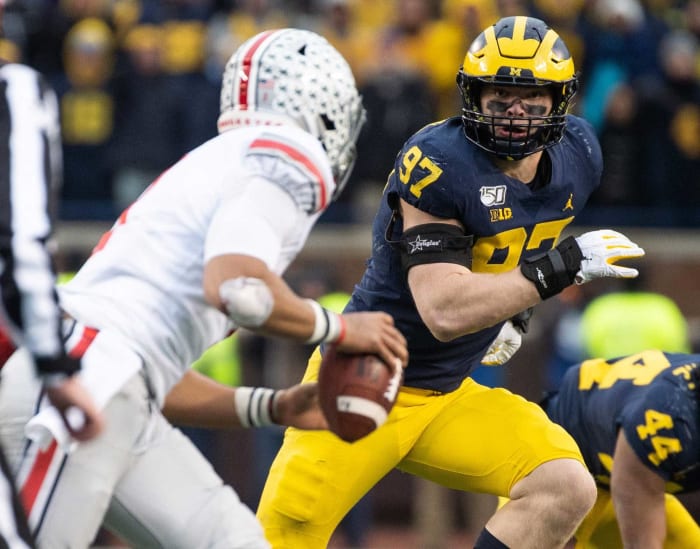 Los Angeles Chargers: Aidan Hutchinson, DL, Michigan