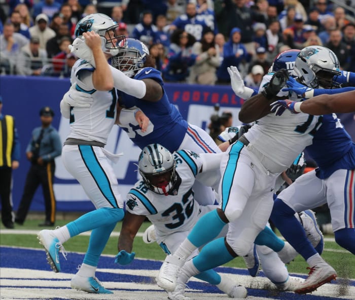 Giants pass rush triggers rebound