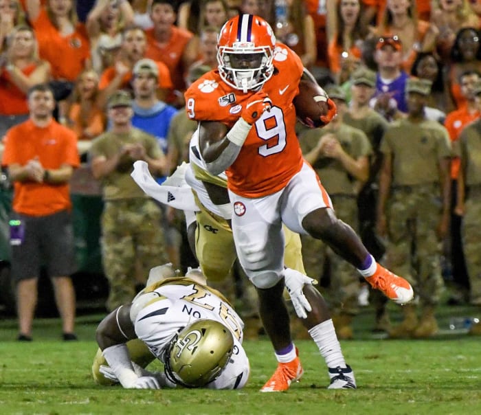 2021 NFL mock draft: The first three rounds - NewsOpener New York Jets: Travis Etienne, RB, Clemson